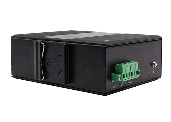 পরিচালিত রিং লুপ SFP ফাইবার সুইচ 2 গিগাবিট SFP স্লট + 4 গিগাবিট ইথারনেট পোর্ট
