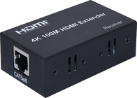 4K 100M HDMI এক্সটেন্ডার ওভার IP অ্যাডাপ্টারের Cat5 / 6e নেটওয়ার্ক কেবল দ্বারা