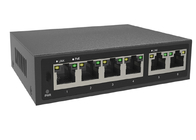 Unmanaged Gigabit PoE BT Switch 6*10/100Base-T RJ45 পোর্ট + পোর্ট 1-4 সমর্থন Bt PoE